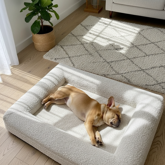 The Companion Lounger - Boucle Ivory