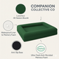 The Companion Lounger -  Boucle Forest Green