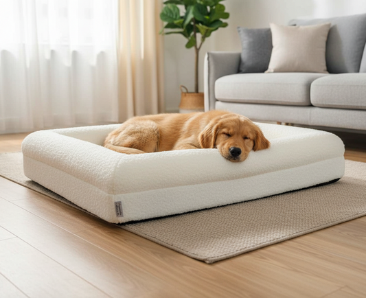 The Companion Lounger -  Boucle Ivory