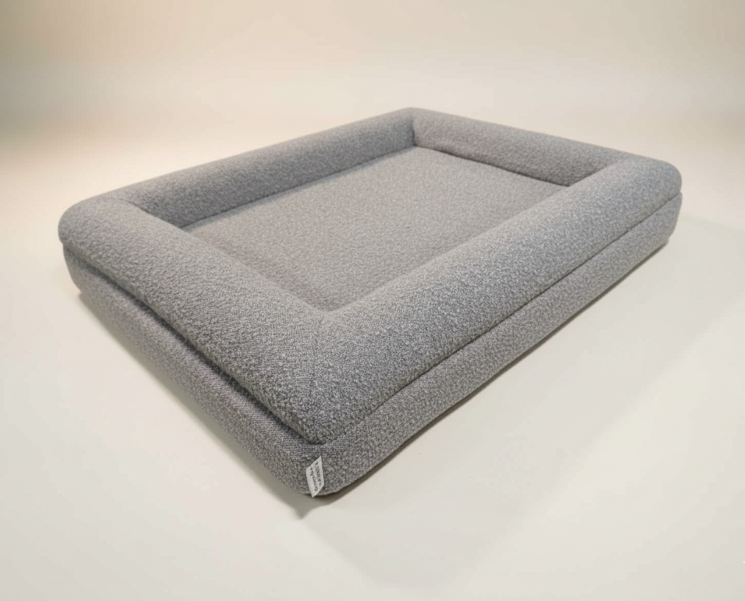 The Companion Lounger -  Boucle Grey