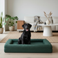 The Companion Lounger -  Boucle Forest Green